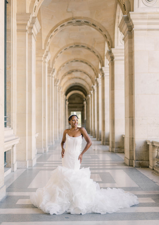 Robe Opulence Cascade Royale - 02