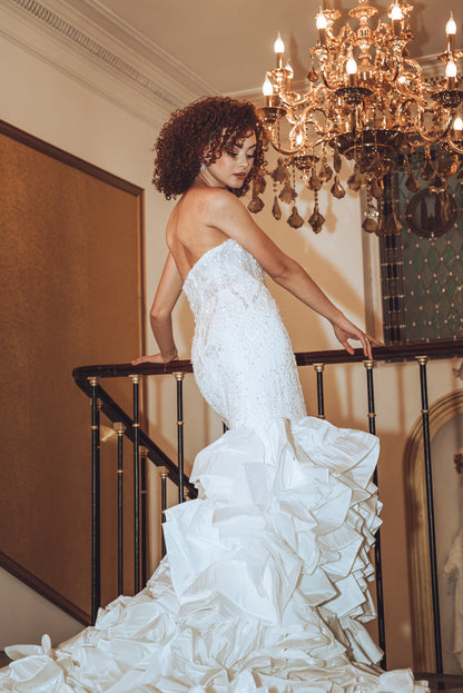 Robe Opulence Cascade Royale -  01