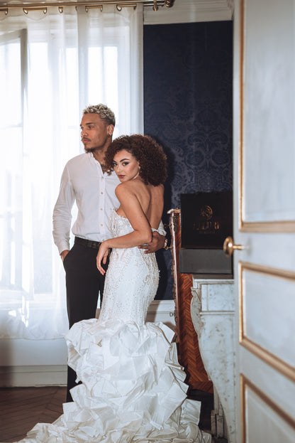 Robe Opulence Cascade Royale -  01