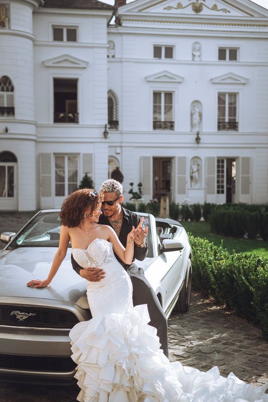 Robe Opulence Cascade Royale -  01